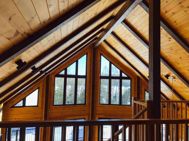 wood building
