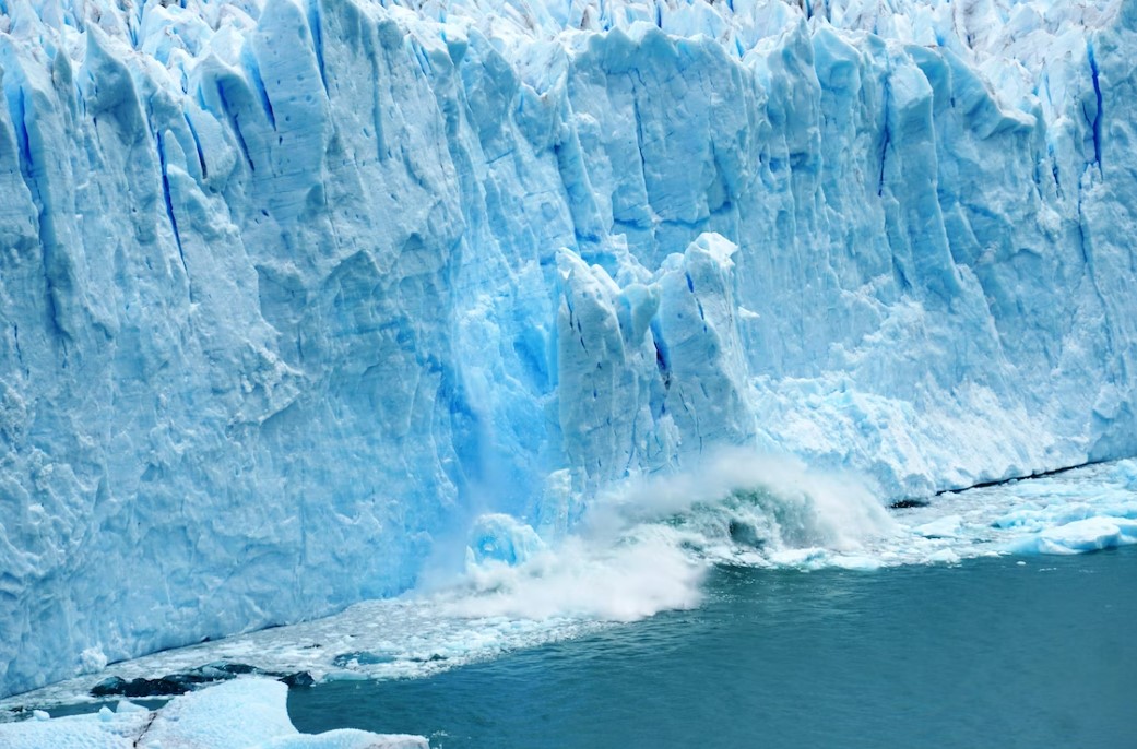 melting glaciers