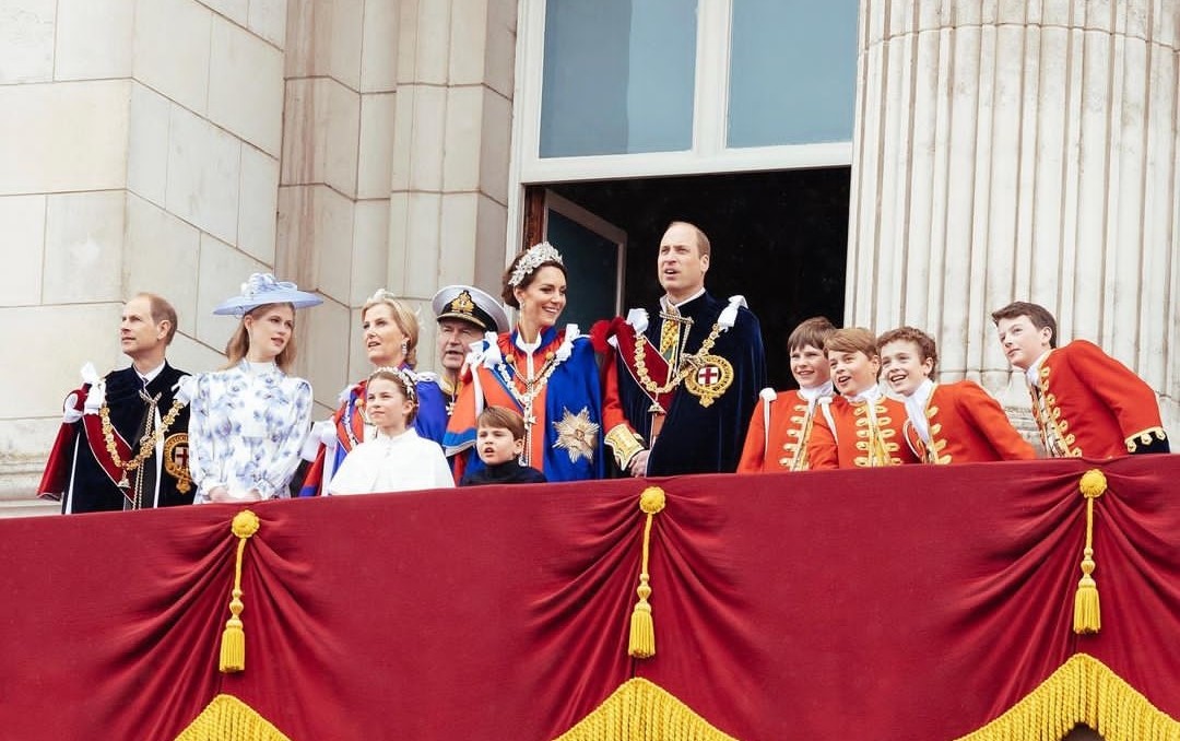 The line of succession to the British throne after Charles III